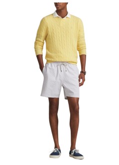 polo ralph lauren trunk hombre traveler-mid-trunk - 710957784009 sky lavender seersucker
