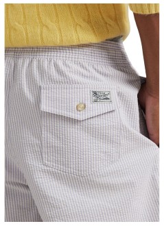polo ralph lauren trunk hombre traveler-mid-trunk - 710957784009 sky lavender seersucker