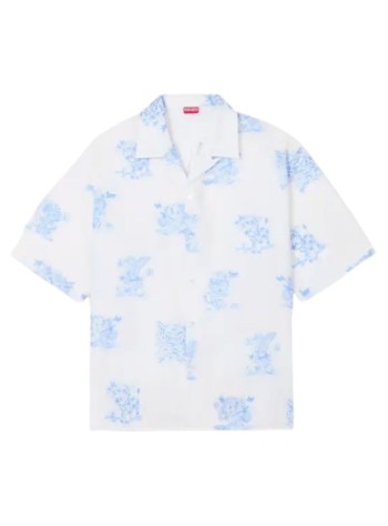 kenzo camiseria hombre kenzo cartoon hawaiian short sleeve shirt - fg55ch1359eg 01