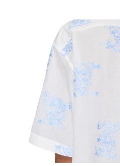 kenzo shirt mankenzo cartoon hawaiian short sleeve shirt - fg55ch1359eg 01