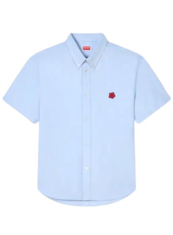 kenzo camiseria hombre boke flower crest short sleeve shirt - fg55ch1099lo 63