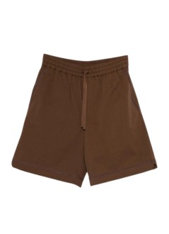 drôle de monsieur short pant manshort elastiqué jour echelle - kbs178co278bn brown