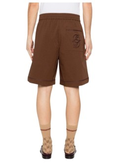 drôle de monsieur short pant manshort elastiqué jour echelle - kbs178co278bn brown