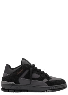axel arigato sneaker manarea lo fluffy sneaker - f3592001 black off black