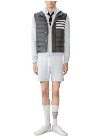 thom browne sudadera hombre zip up hoodie w/ engineered 4 bar - mjt517a03037 050 2