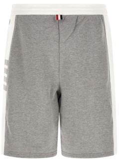 thom browne pantalon corto hombre sweat shorts w/ engineered 4 bar - mjq222a03037 050