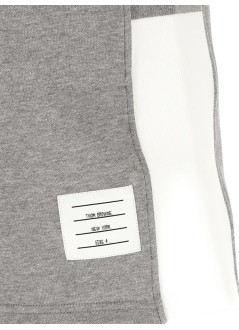thom browne pantalon corto hombre sweat shorts w/ engineered 4 bar - mjq222a03037 050