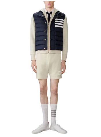 thom browne sudadera hombre zip up hoodie w/ engineered 4 bar - mjt517a03037 260 2
