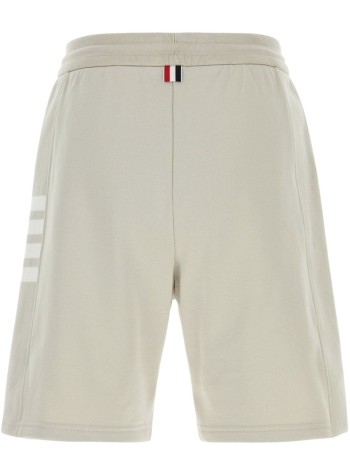thom browne pantalon corto hombre sweat shorts w/ engineered 4 bar - mjq222a03037 260 2