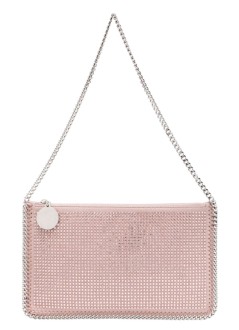 stella mccartney handbag mujer pochette accessoir all over crystal hotfix - 7p0076wp0496 5762