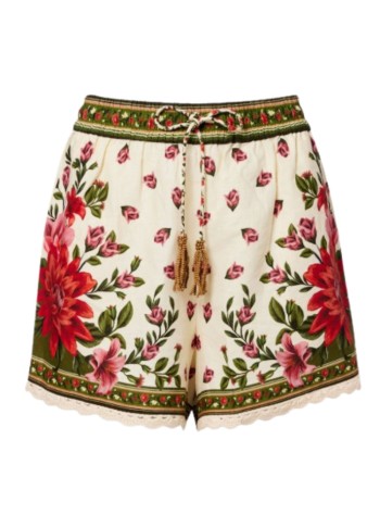 farm rio pantalon corto mujer wonder rio sand shorts - 344170 26106