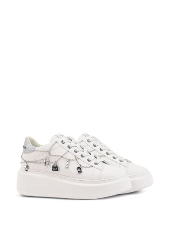karl lagerfeld sneaker mujer anakapri charm bead chain - kl63546 01s 2