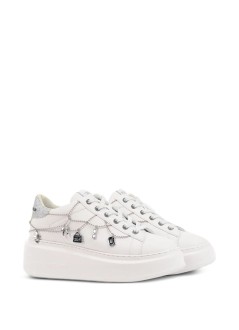 karl lagerfeld sneaker womananakapri charm bead chain - kl63546 01s
