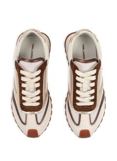karl lagerfeld sneaker womankairo nft peep lo lace - kl61130n 4t4