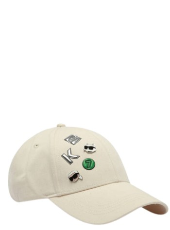 karl lagerfeld gorras mujer ikon multi pin cap - b1w33019 106
