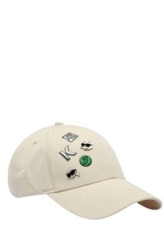 karl lagerfeld gorras mujer ikon multi pin cap - b1w33019 106