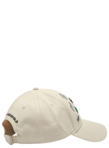karl lagerfeld gorras mujer ikon multi pin cap - b1w33019 106 2