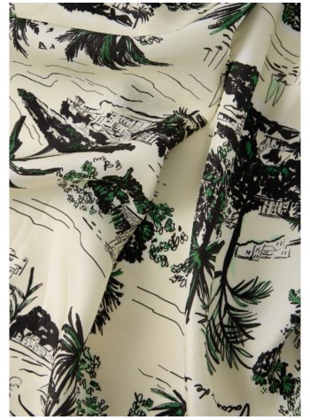karl lagerfeld neckwear mank/signature vacance slk scarf - b2w33049 1gw 2