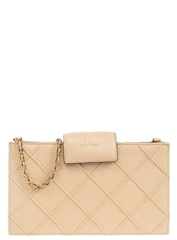 tory burch crossbody mujer fleming mini chain wallet - 167250700 700