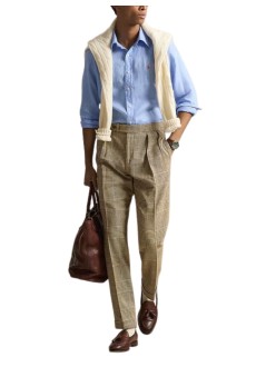 polo ralph lauren camiseria hombre cubdppcs-long sleeve-sport shirt - 710966294509 austin blue