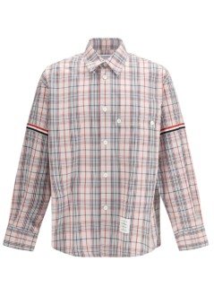 thom browne camiseria hombre oversized pc bd shirt w/ double needle and rwb gg armband i - mwl430of1098 960