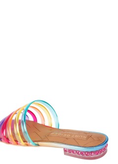 kurt geiger sandalia mujer maddison strappy flat sdl - 5585069999 69