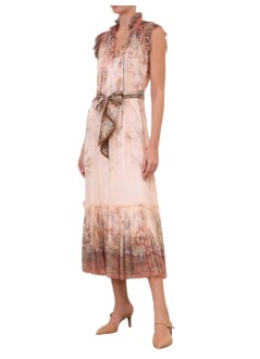 zimmermann dress womanalchemy flutter dress - 7280ds262 pkp
