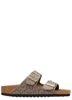 birkenstock sandal womanarizona syn - 1031941 leo gray taupe
