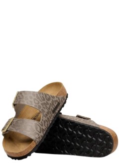 birkenstock sandal womanarizona syn - 1031941 leo gray taupe