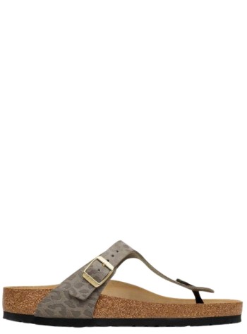 birkenstock sandal womangizeh syn - 1032026 leo gray taupe