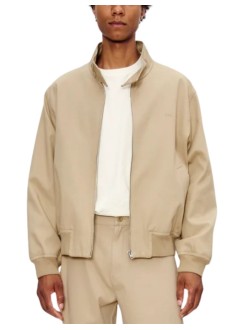 a.p.c. outerwear manblouson zippe - cohlch32047 baa beige