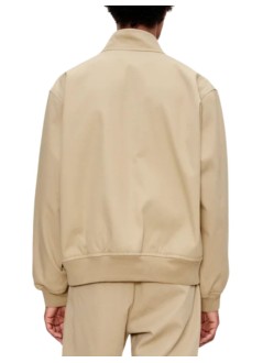 a.p.c. outerwear manblouson zippe - cohlch32047 baa beige