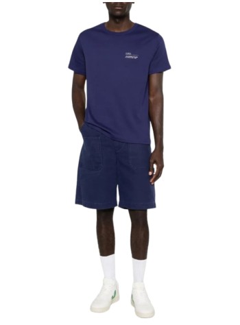 a.p.c. t-shirt mant-shirt niclas - cohmwh26577 iah dark blue 2