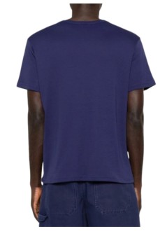 a.p.c. t-shirt mant-shirt niclas - cohmwh26577 iah dark blue