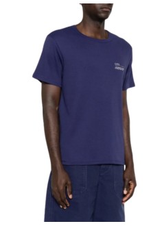 a.p.c. t-shirt mant-shirt niclas - cohmwh26577 iah dark blue