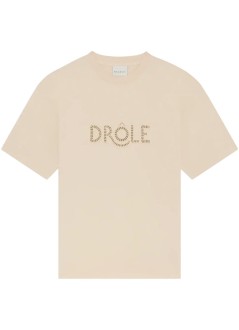 drôle de monsieur t-shirt mant-shirt drôle ajouré - kts302co195sd sand
