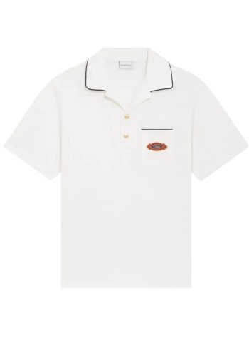 drôle de monsieur polo manpolo drôle patch - kpl165co264ow off white