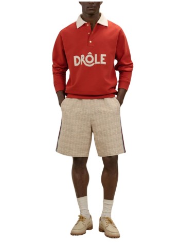 drôle de monsieur polo manpolo drôle col crochet - kpl168co127drd dark red 2