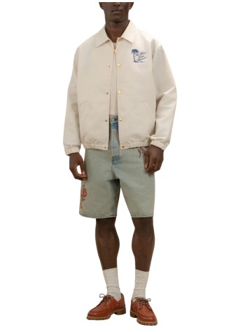 drôle de monsieur outerwear manveste slogan palmier - kjt277pa014ow off white 2