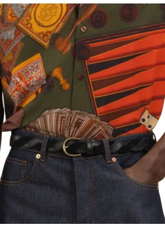 drôle de monsieur shirt manchemise casino - ksh228co275mc multicolor