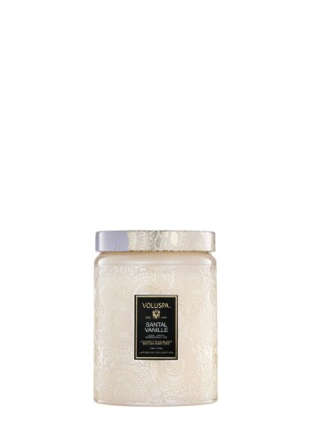 voluspa fragancia unisexvela de cristal grande santal vainille - 72320 455g 2