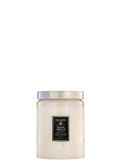 voluspa fragancia unisex vela de cristal grande santal vainille - 72320 455g