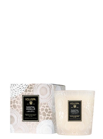 voluspa fragancia unisexsantal vanille classic candle - 73420 270g 2