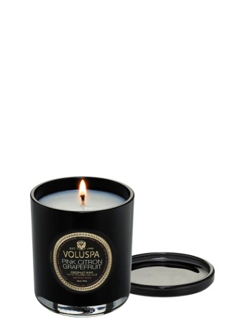voluspa fragancia unisexpink citron grapefruit classic candle - 8205 270g