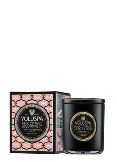 voluspa fragancia unisex pink citron grapefruit classic candle - 8205 270g