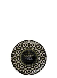 voluspa fragancia unisexambre lumiere 3 wick tin candle - 8222 340g