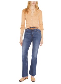tory burch denim womanbootcut jean - 181430417 417