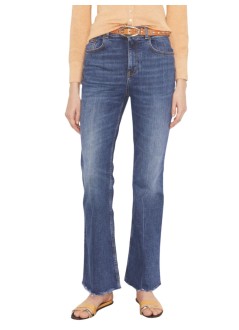 tory burch denim womanbootcut jean - 181430417 417