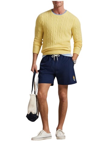 polo ralph lauren trunk manwoven-swim bottom - 710p03218001 newport navy w bear 2