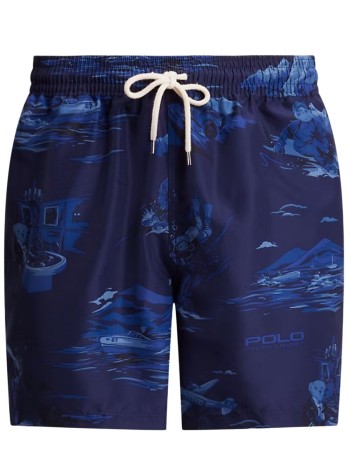 polo ralph lauren trunk manwoven-swim bottom - 710p04438001 spy bear